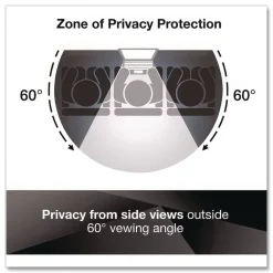 3M 16:9 Aspect Ratio Frameless Blackout Privacy Filter for 24 in. Widescreen Flat Panel Monitor