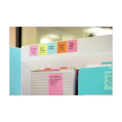 3M 3 in. x 3 in. Pop-up Note Refill Cabinet Pack - Supernova Neons Collection Colors (18 Pads/Pack)
