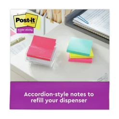 3M 3 in. x 3 in. Pop-up Note Refill Cabinet Pack - Supernova Neons Collection Colors (18 Pads/Pack)