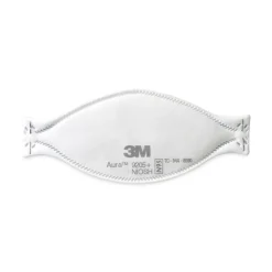 3M Aura 9205 Plus N95 Particulate Respirator - One Size Fits All (20/Pack)