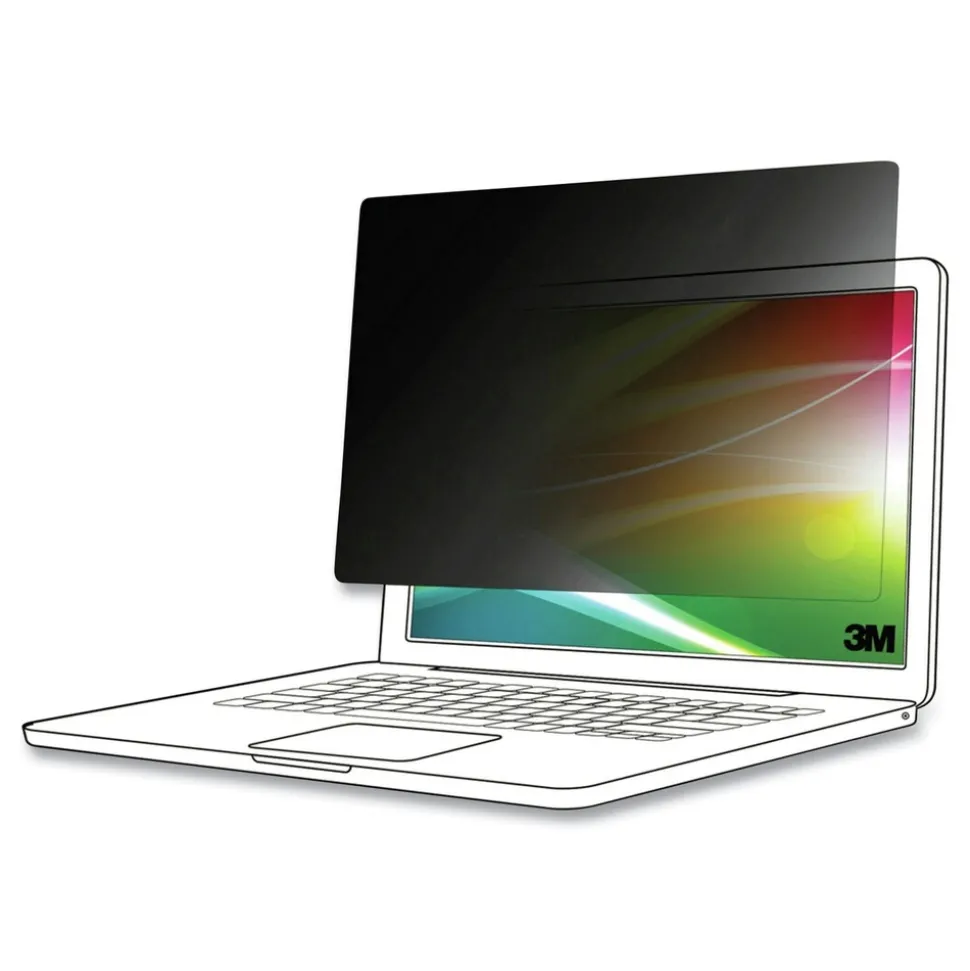 3M Bright Screen Privacy Filter for 16.2 in. Laptop