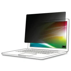3M Bright Screen Privacy Filter for 13.3 in. Full Screen Widescreen 16:9 Aspect Ratio Fits Laptop/2-in-1
