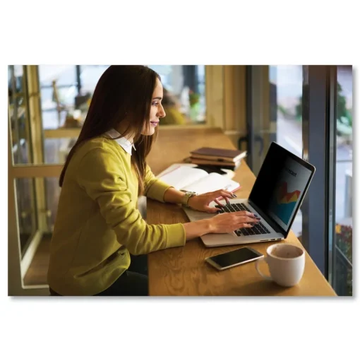 3M Bright Screen Privacy Filter for 14 in. Bezel Widescreen 16:9 Aspect Ratio Fits Laptop/2-in-1