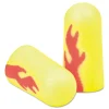 3M E A Rsoft Blasts Uncorded Foam Earplugs - Yellow Neon/Red Flame (200/Box)