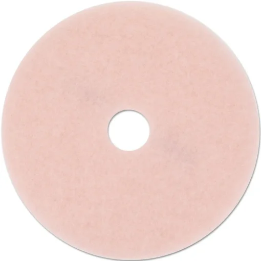3M Eraser 27 in. Burnishing Floor Pads - Pink (5/Carton)