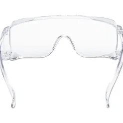 3M Tour Guard V Safety Glasses - One Size Fits Most, Clear Frame/Lens (20/Box)