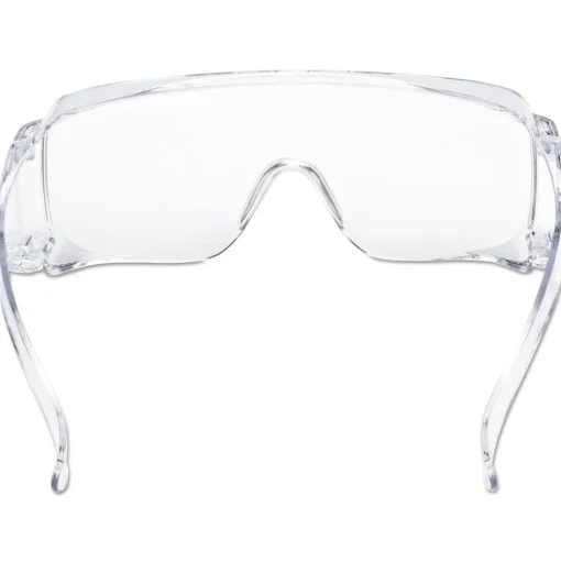 3M Tour Guard V Safety Glasses - One Size Fits Most, Clear Frame/Lens (20/Box)