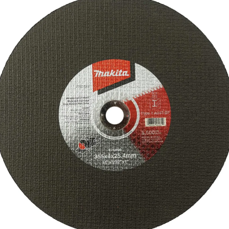 Makita 5-Piece 14 in. x 5/32 in. x 1 in. Abrasive Cut‑Off Wheels Set