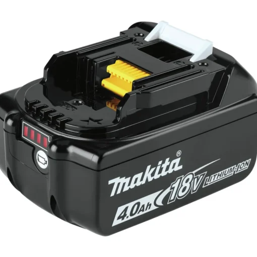 Makita 18V LXT Lithium-Ion 5 in. Cordless Random Orbit Sander and 2 Batteries with Rapid Optimum Charger Bundle (4 Ah)