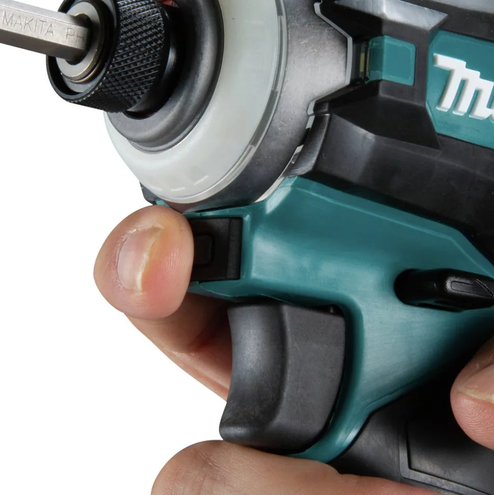 Makita 40V max XGT Brushless Lithium-Ion Cordless 4-Speed Impact Driver Kit (2.5 Ah)