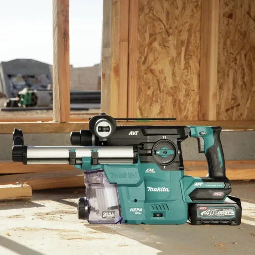 Makita 40V MAX XGT Brushless Lithium-Ion 1-3/16 in. Cordless AVT Rotary Hammer Kit (4 Ah)