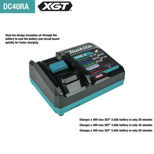 Makita 40V max XGT Brushless Lithium-Ion 23 Gauge Cordless Pin Nailer Kit (2.5 Ah)