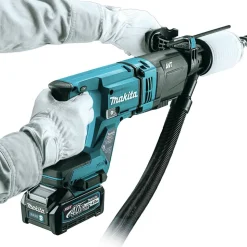 Makita 40V max XGT Brushless Lithium-Ion 1-1/8 in. Cordless AFT/AWS Capable Accepts SDS-PLUS Bits AVT D-Handle Rotary Hammer Kit (4 Ah)