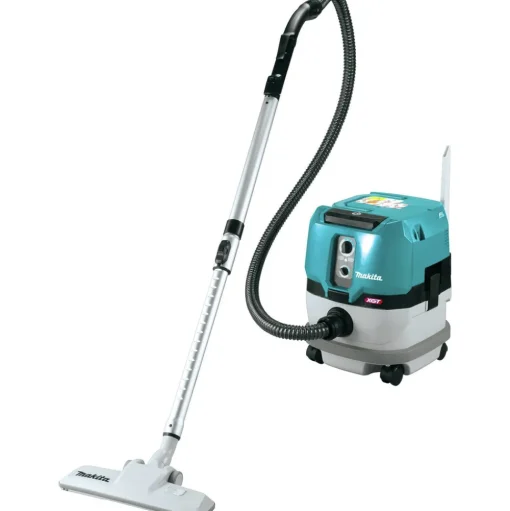 Makita 40V max XGT Brushless Lithium-Ion 2.1 Gallon Cordless Wet/Dry Dust Extractor Vacuum Kit with 2 Batteries (4 Ah)