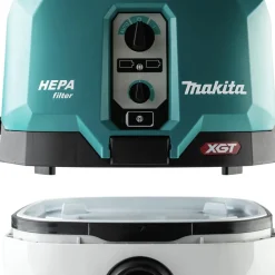 Makita 40V Max XGT Brushless Lithium-Ion 4 Gallon Cordless HEPA Filter AWS Dry Dust Extractor (Tool Only)