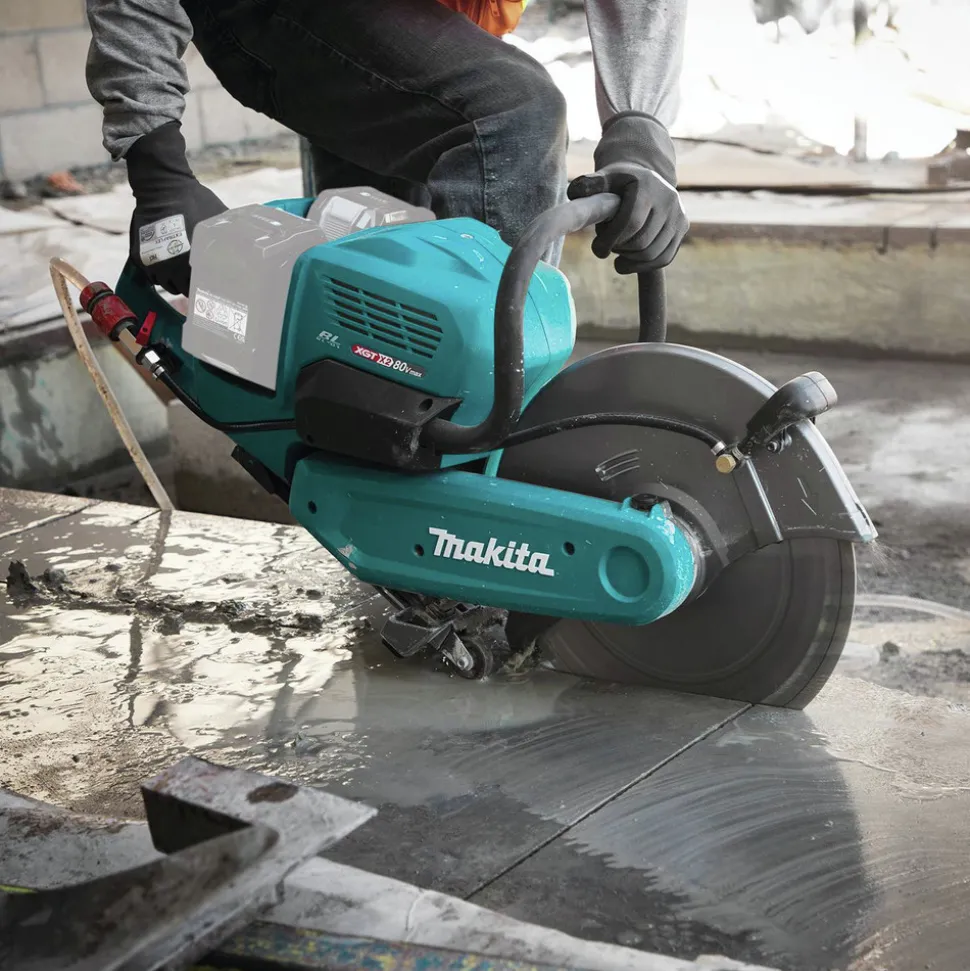 Makita 80V max XGT (40V max X2) Brushless Lithium-Ion 14 in. Cordless AFT Power Cutter with Electric Brake (Tool Only)