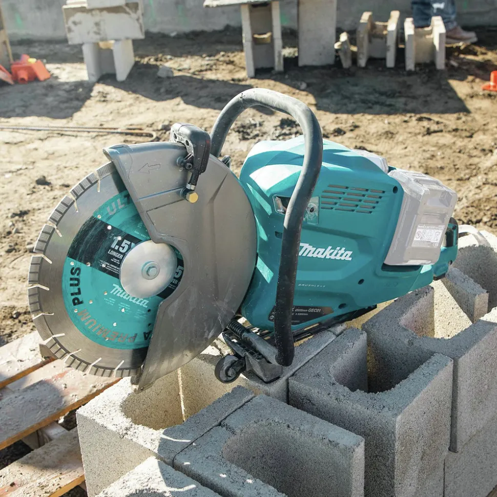 Makita 80V max XGT (40V max X2) Brushless Lithium-Ion 14 in. Cordless AFT Power Cutter with Electric Brake (Tool Only)