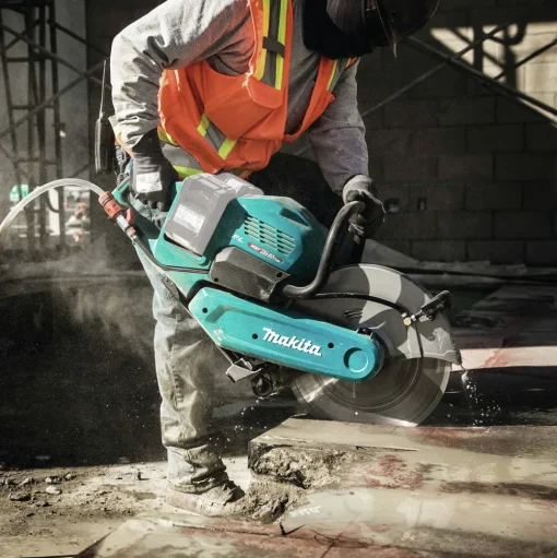 Makita 80V max XGT (40V max X2) Brushless Lithium-Ion 14 in. Cordless AFT Power Cutter with Electric Brake (Tool Only)