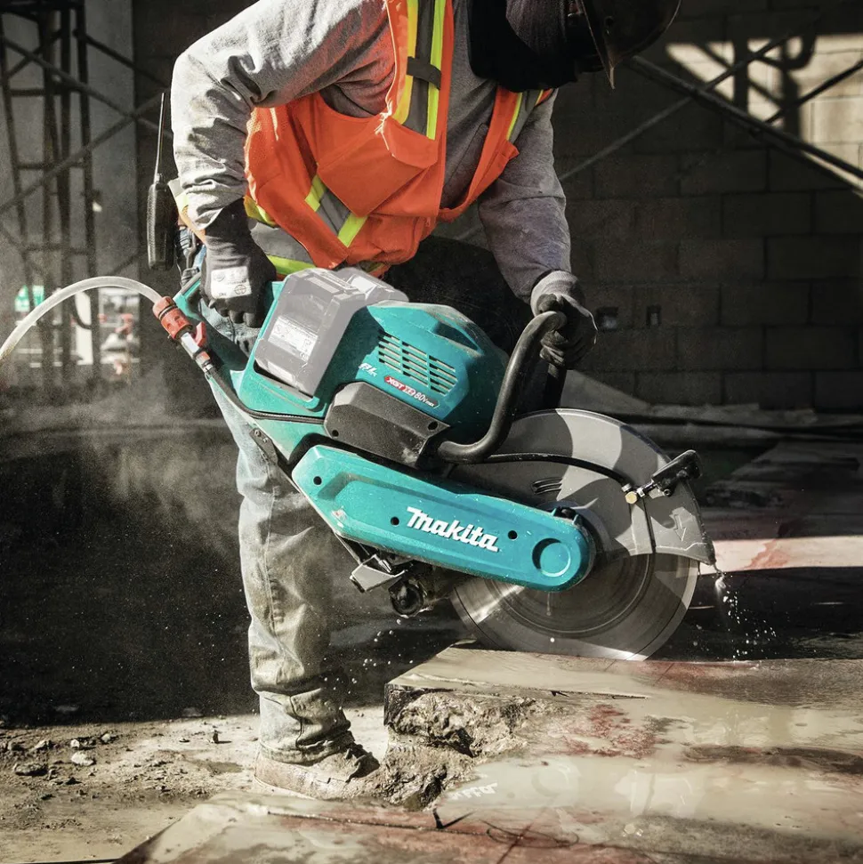 Makita 80V max XGT (40V max X2) Brushless Lithium-Ion 14 in. Cordless AFT Power Cutter with Electric Brake (Tool Only)