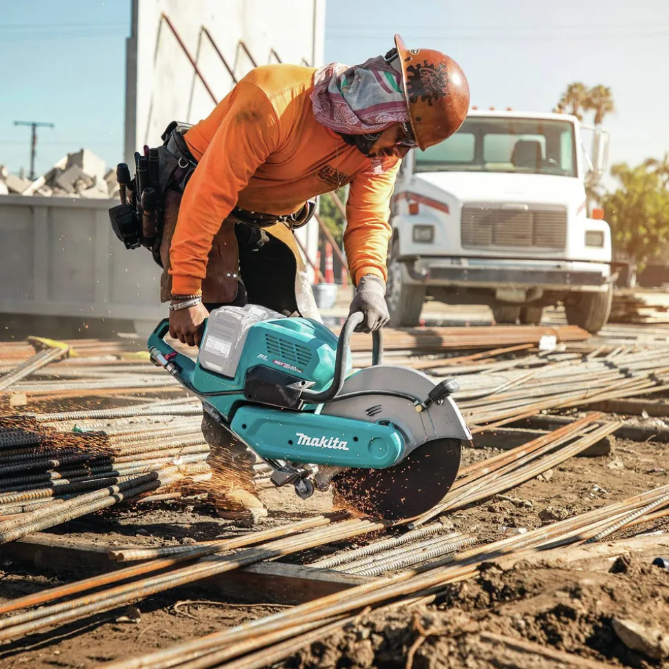 Makita 80V max XGT (40V max X2) Brushless Lithium-Ion 14 in. Cordless AFT Power Cutter with Electric Brake (Tool Only)