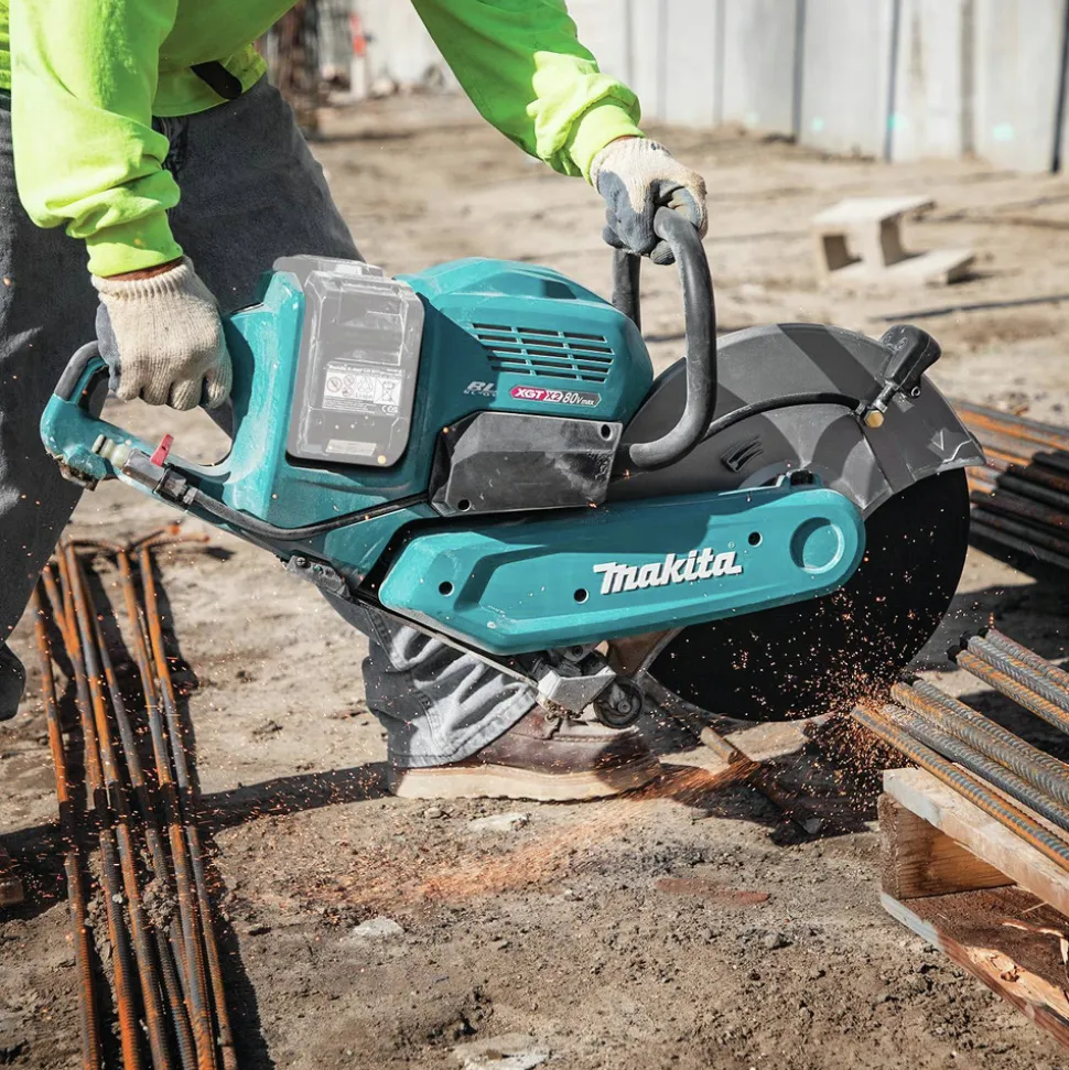 Makita 80V max XGT (40V max X2) Brushless Lithium-Ion 14 in. Cordless AFT Power Cutter with Electric Brake (Tool Only)