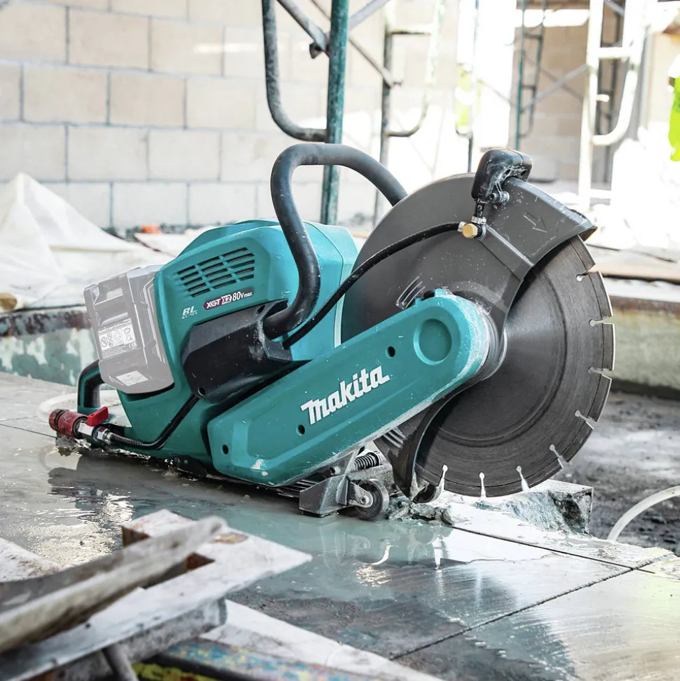 Makita 80V max XGT (40V max X2) Brushless Lithium-Ion 14 in. Cordless AFT Power Cutter with Electric Brake (Tool Only)