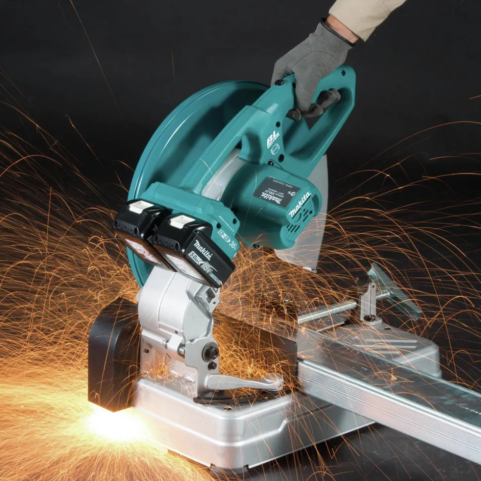 Makita 18V X2 LXT 5.0Ah Lithium-Ion Brushless Cordless 14 in. Cut-Off Saw Kit