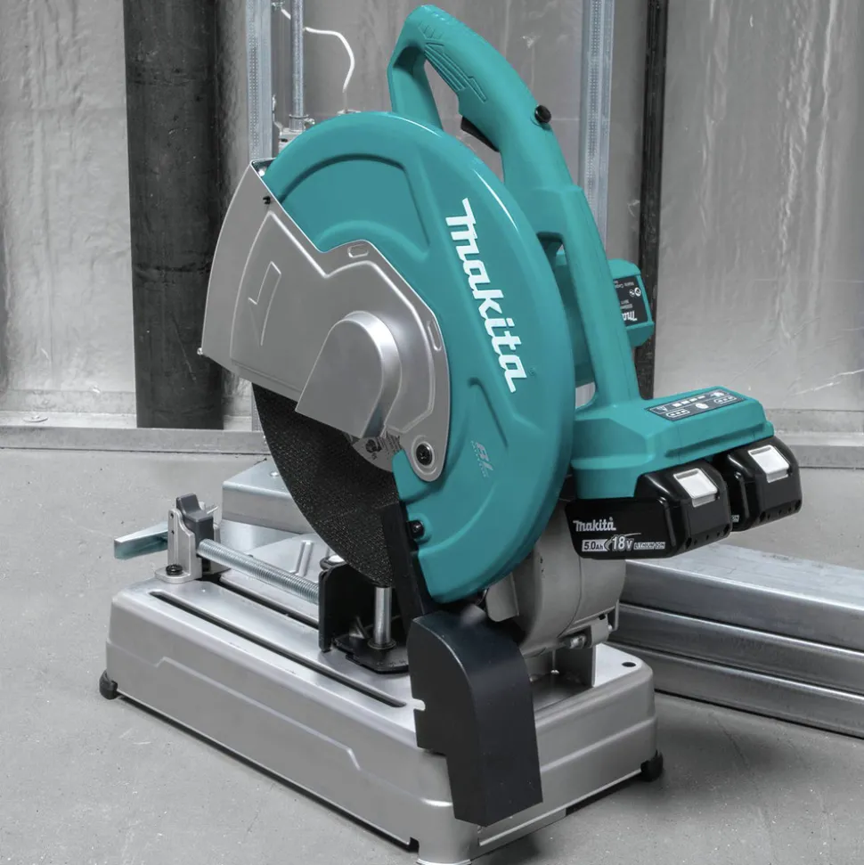 Makita 18V X2 LXT 5.0Ah Lithium-Ion Brushless Cordless 14 in. Cut-Off Saw Kit