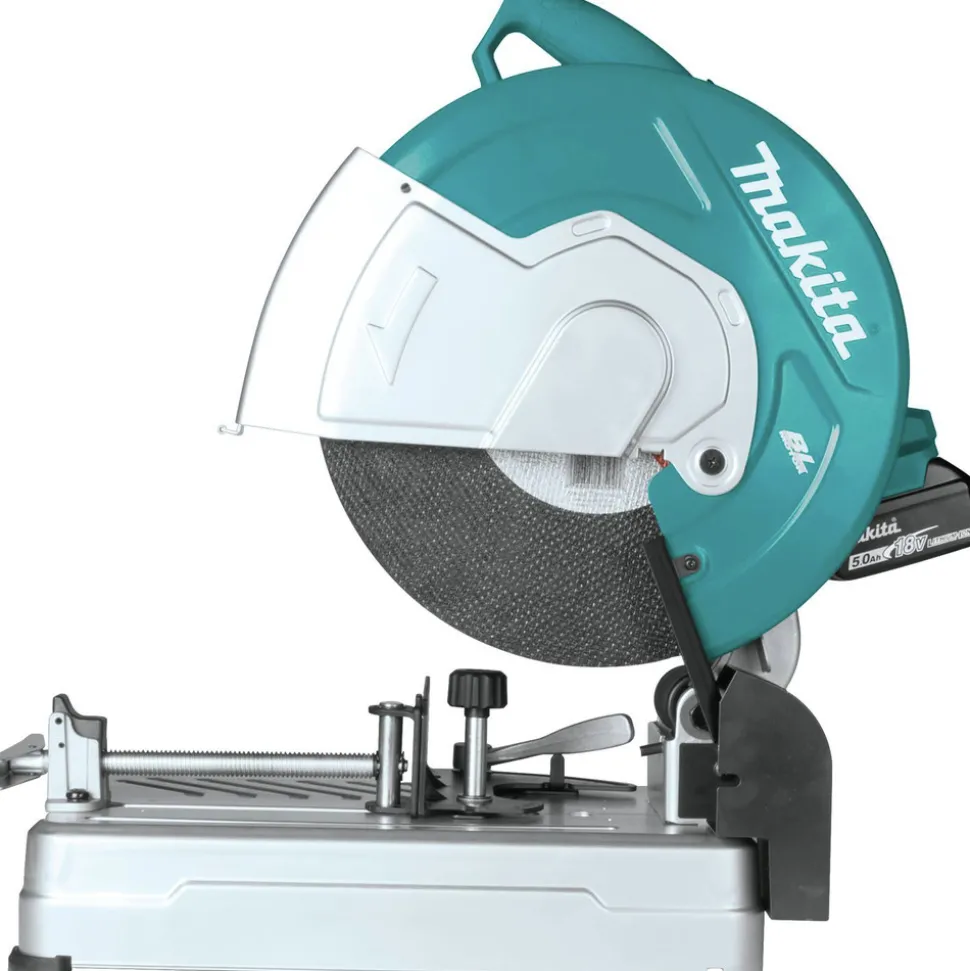 Makita 18V X2 LXT 5.0Ah Lithium-Ion Brushless Cordless 14 in. Cut-Off Saw Kit