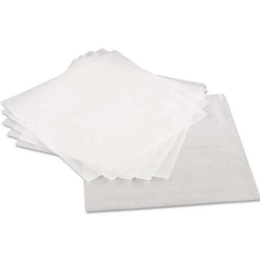 Marcal 15 in. x 15 in. Deli Wrap Dry Waxed Paper Flat Sheets - White (3000/Carton)