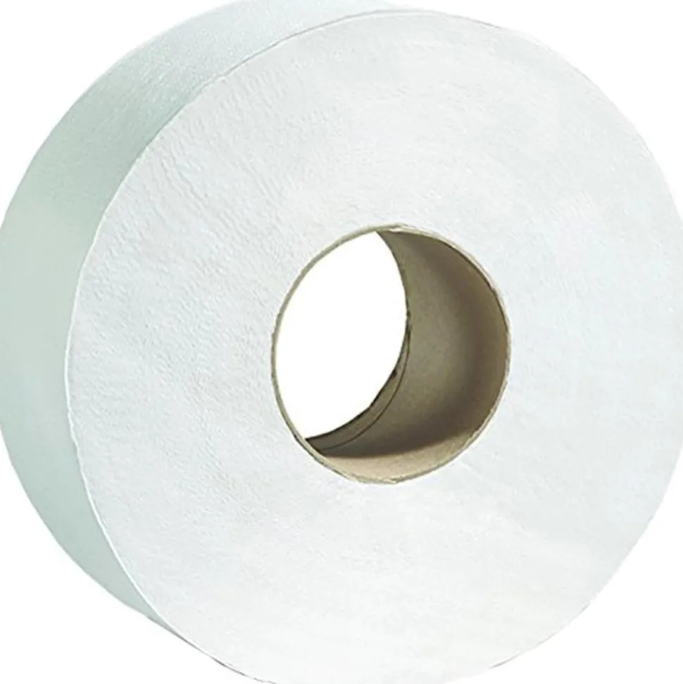 Marcal PRO 2 Ply 3.3 in. x 1000 ft. Septic Safe 100% Recycled Bathroom Tissues - White (12/Carton)