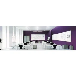 MasterVision 29-1/2 in. x 45 in. Magnetic Dry Erase Tile Board - White