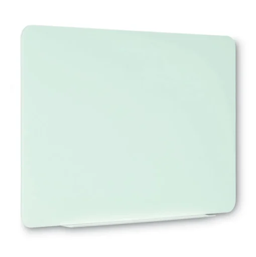 MasterVision 36 in. x 24 in. Magnetic Glass Dry Erase Board - Opaque White