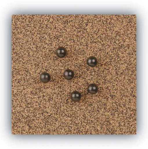 MasterVision 48 in. x 36 in. Tech Cork Board - Tan Surface, Silver/Black Aluminum Frame