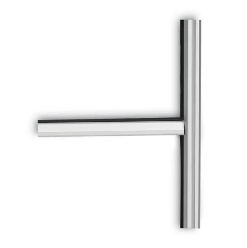 MasterVision 49 in. x 22 in. x 81 in. Protector Series Mobile Glass Panel Divider - Clear/Aluminum