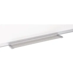 MasterVision Earth Silver 36 in. x 24 in. Easy Clean Magnetic Dry Erase Boards - White Surface/Satin Aluminum Frame