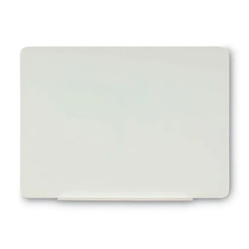 MasterVision Lago 48 in. x 36 in. Magnetic Glass Dry Erase Board - Opaque White