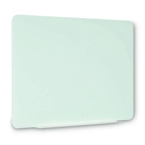 MasterVision Lago 48 in. x 36 in. Magnetic Glass Dry Erase Board - Opaque White