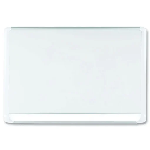 MasterVision Magnetic Gold Ultra 48 in. x 36 in. Dry Erase Boards - White Surface/White/Natural Aluminum Frame