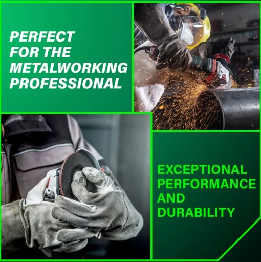 Metabo HPT G3612DVEQ6M 36V MultiVolt Lithium-Ion Brushless Variable Speed Slide Switch 4-1/2 in. Disc Angle Grinder (Tool Only)