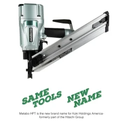 Metabo HPT NR83AA5M 3-1/4 in. Paper Strip Framing Nailer