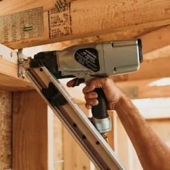 Metabo HPT NR65AK2SM 36-Degree 2-1/2 in. Strap-Tite Fastening System Metal Connector Strip Nailer with Short Magazine