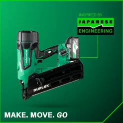 Metabo HPT NR3675DDM 36V MultiVolt Lithium-Ion Cordless Forming Nailer Kit (2.5 Ah/5 Ah)