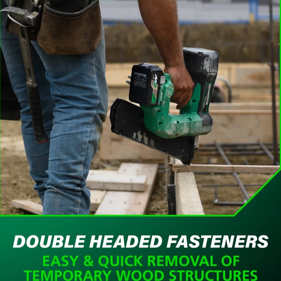Metabo HPT NR3675DDM 36V MultiVolt Lithium-Ion Cordless Forming Nailer Kit (2.5 Ah/5 Ah)