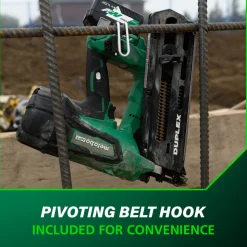 Metabo HPT NR3675DDM 36V MultiVolt Lithium-Ion Cordless Forming Nailer Kit (2.5 Ah/5 Ah)