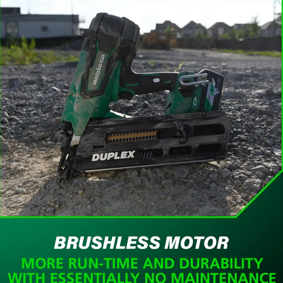 Metabo HPT NR3675DDM 36V MultiVolt Lithium-Ion Cordless Forming Nailer Kit (2.5 Ah/5 Ah)