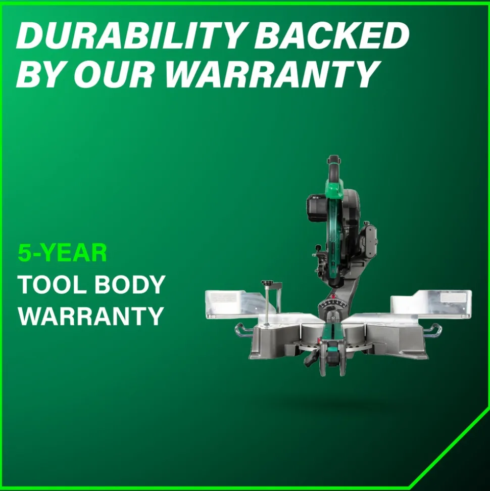 Metabo HPT 120V 15 Amp 12 in. Corded Dual Bevel Sliding Miter Saw