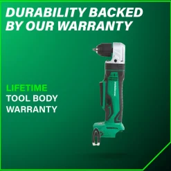 Metabo HPT 18V Lithium-Ion 3/8 in. Cordless Angle Drill (Tool Only)