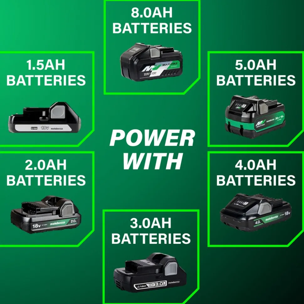 Metabo HPT 18V Lithium-Ion 3/8 in. Cordless Angle Drill (Tool Only)