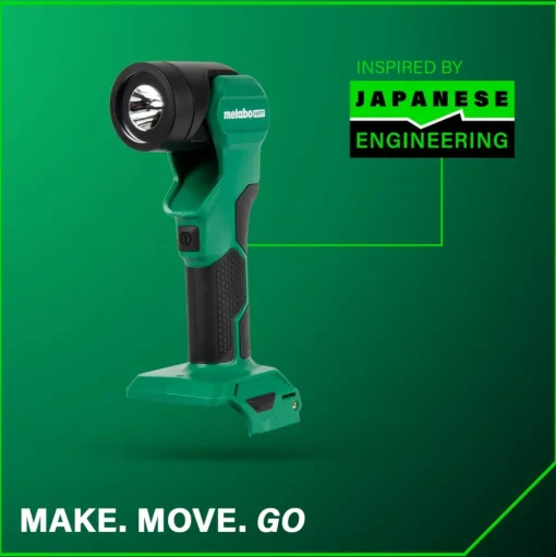 Metabo HPT 18V Multivolt 250 Lumen Lithium-Ion Cordless LED Flashlight (Tool Only)